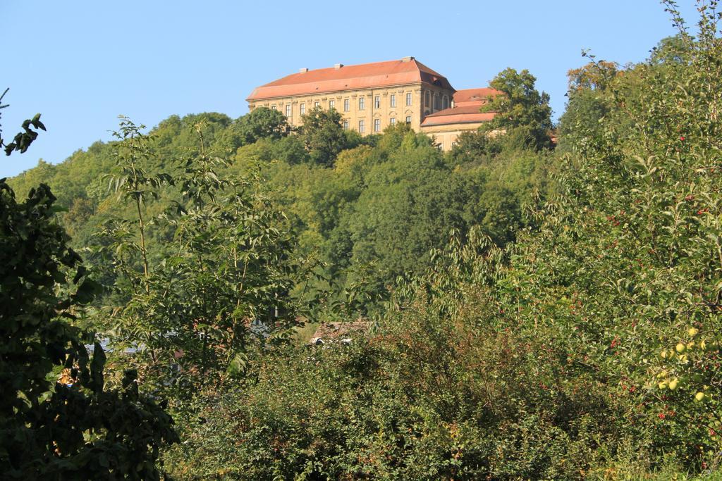 Hotel-Gasthof Die Post Brennerei Frankenhoehe Schillingsfürst Eksteriør bilde